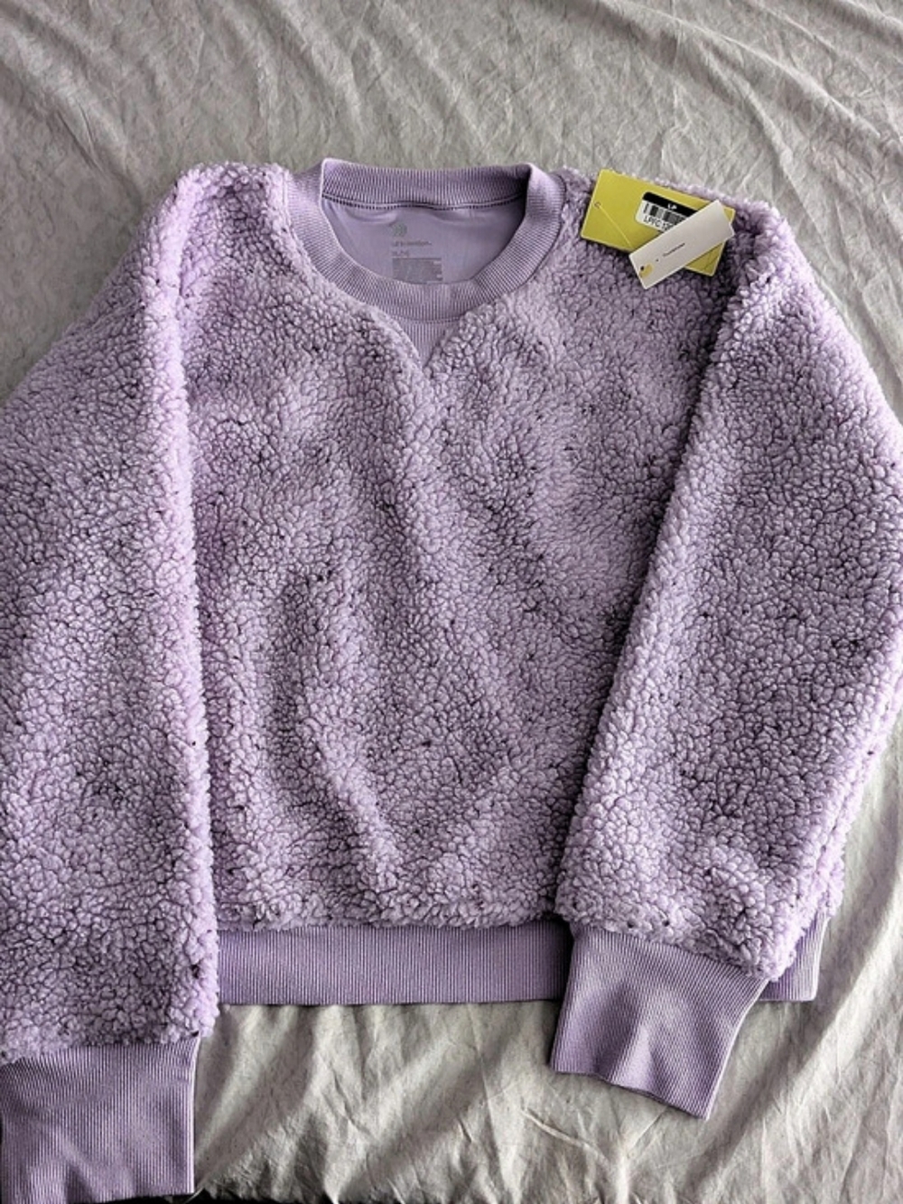 All In Motion Girls XL Lavender Fleece Sweatshirt NWT